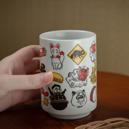 Mugs and cups - Japanese Tea Cup - Pompoko