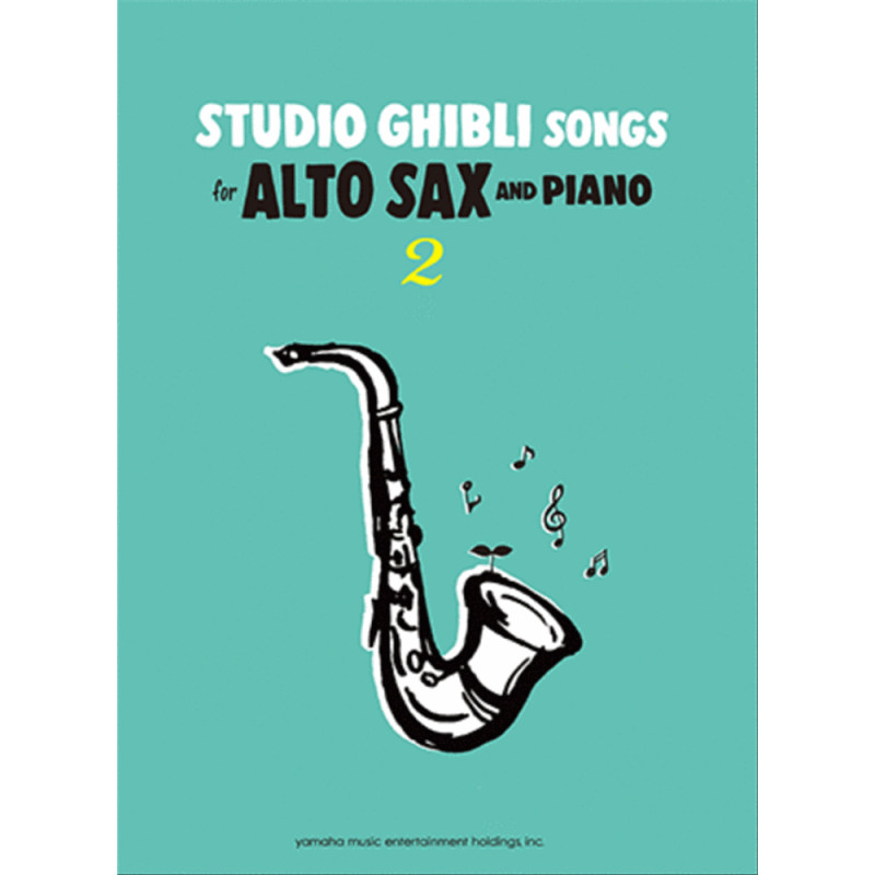 Música - Saxofón alto/Piano Partitura V.2 - Studio Ghibli