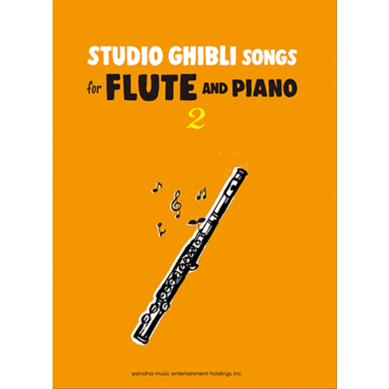 Music - Music Sheet Transverse Flute/Piano V.2 - Studio Ghibli