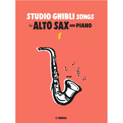 Música - Saxofón alto/Piano Partitura V.1 - Studio Ghibli