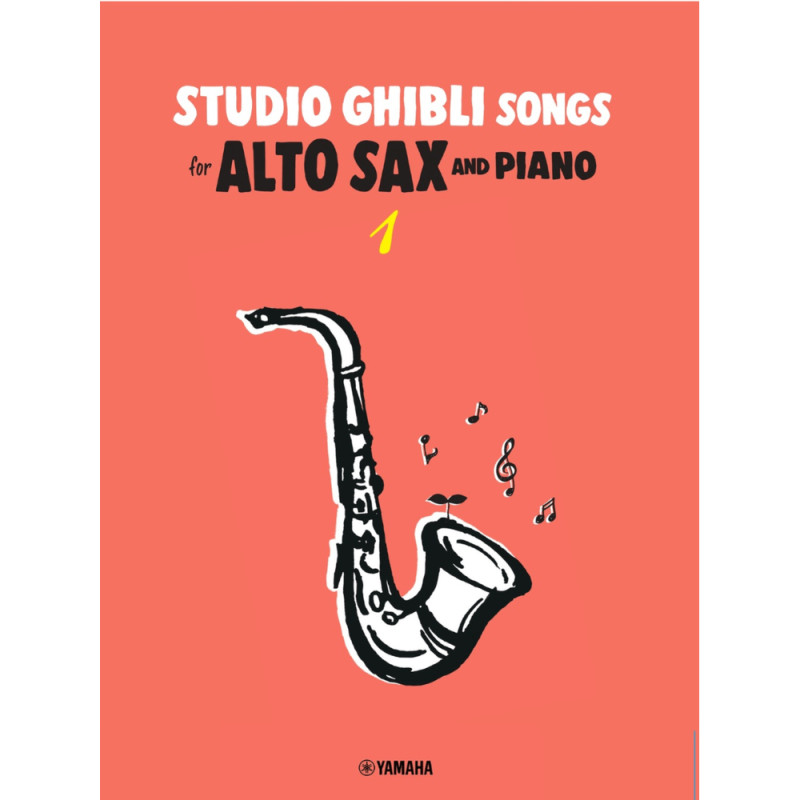 Musique - Partition Saxophone Alto/Piano V.1 - Studio Ghibli