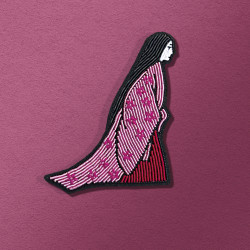 Pins - Broche Cannetille Kimono - Le conte de la Princesse Kaguya