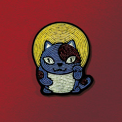 Pins - Broche Cannetille Clan des Chats - Pompoko