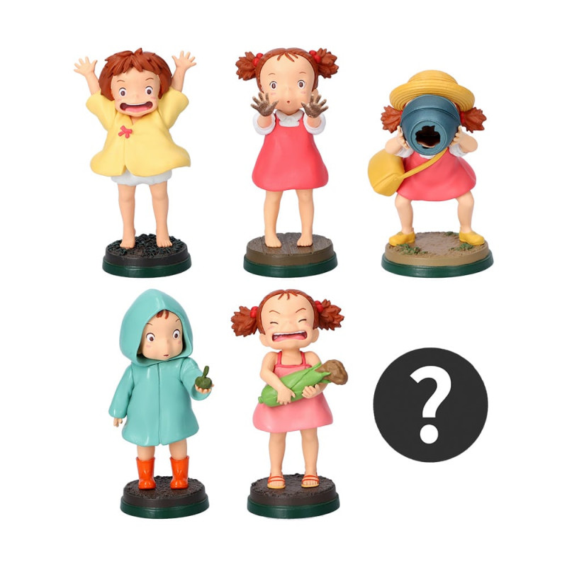 Figuras - Pose Collection Assort. de 6 Figurines Mei - Mon Voisin Totoro