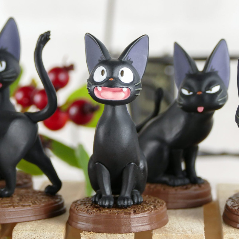 Figuras - Pose Collection Assort. de 6 Figurines Jiji – Kiki la petite sorcière