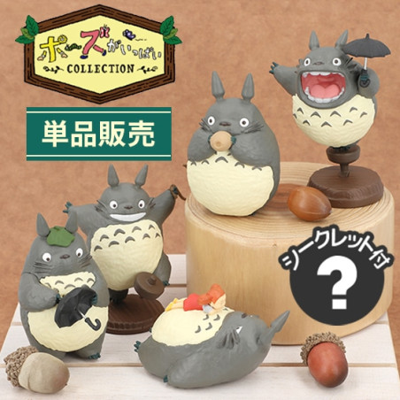 Figuras - Pose Collection Assort. de 6 Figurines Totoro 02 – Mon Voisin Totoro