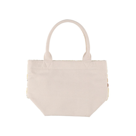 Bolsos - Sac brodé Beige Totoro Noisettes - Mon Voisin Totoro