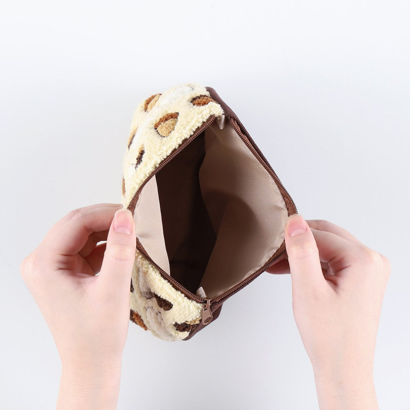 Accessoires - Pochette brodée Totoro Noisettes - Mon Voisin Totoro