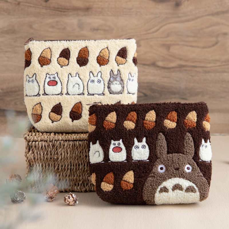 Accesorios - Bolsa bordada Totoro Avellana - Mi vecino Totoro