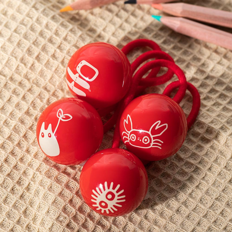 Accessoires - Set de 2 Élastique à Cheveux de Mei - Mon Voisin Totoro