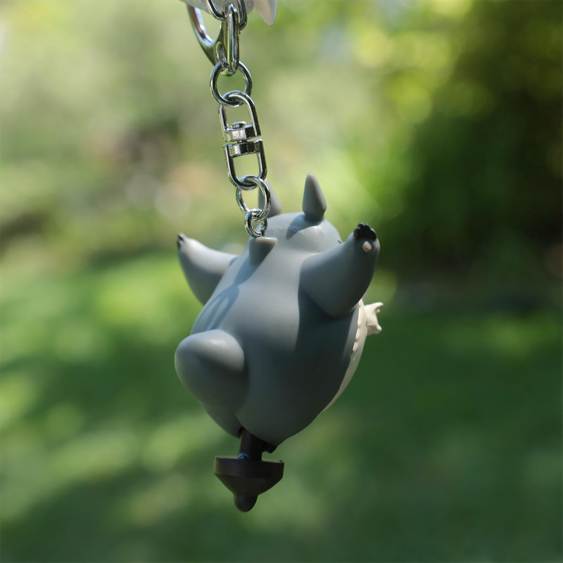 Porte-Clés - Porte-Clés Totoro sur sa toupie - Mon Voisin Totoro
