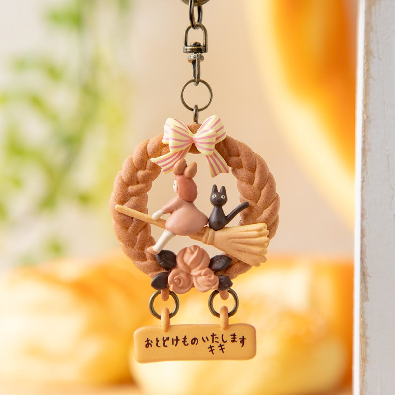 Keychains - Key Chain Wreath of bread - Kiki’s Delivery Service