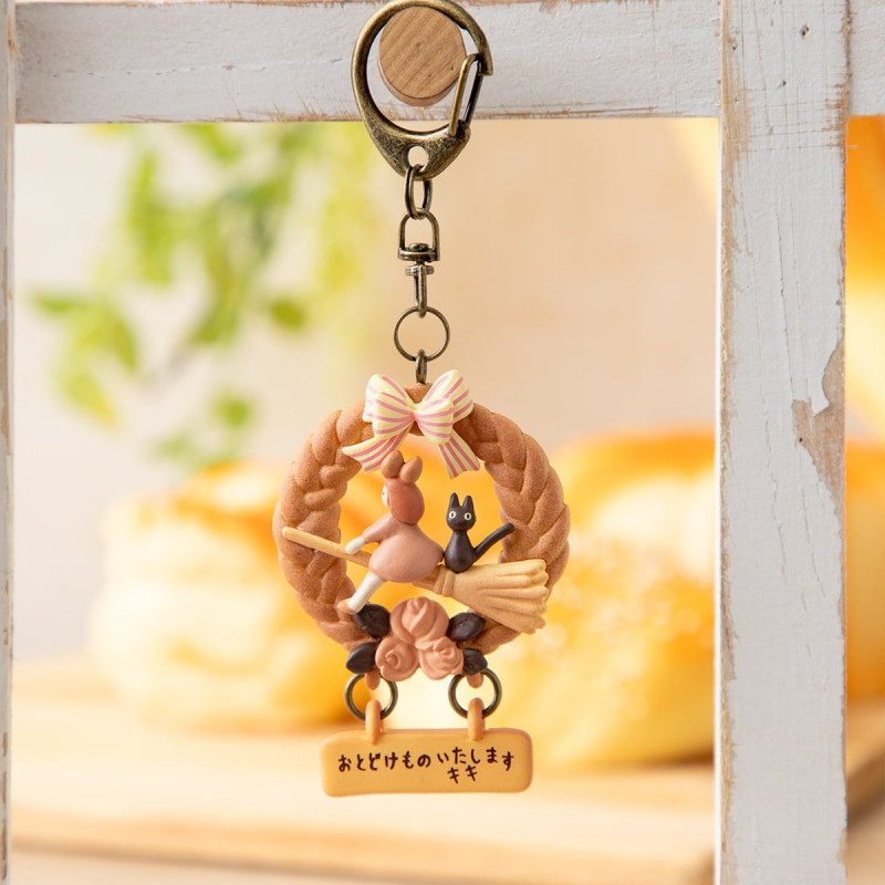 Keychains - Key Chain Wreath of bread - Kiki’s Delivery Service