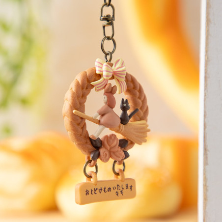 Keychains - Key Chain Wreath of bread - Kiki’s Delivery Service
