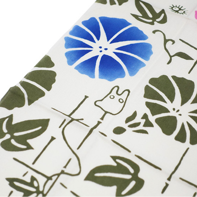 Household linen - Tenugi Totoro Bindweed 33x90 cm - My Neighbor Totoro