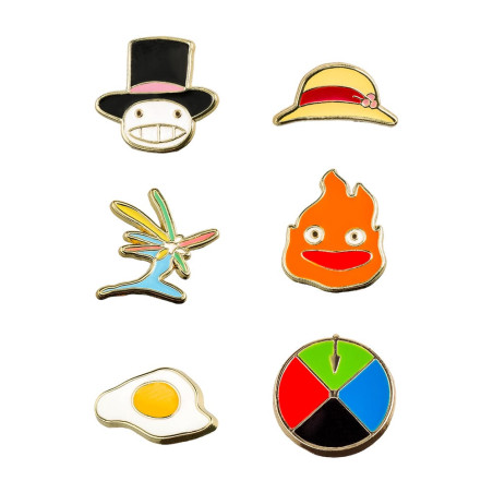 Jewellery - Set of 6 opening Pierced Earrings - Howl’s Moving Castle