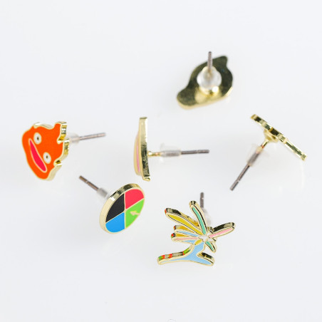 Jewellery - Set of 6 opening Pierced Earrings - Howl’s Moving Castle