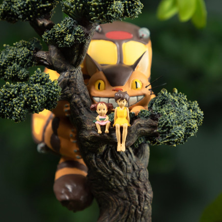Decoraciones - Diorama horloge Mei, Satsuki et Chatbus dans l’arbre - Mon Voisin Tot