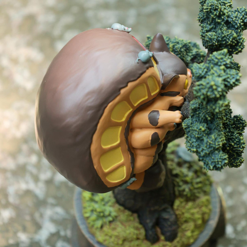 Decoraciones - Diorama horloge Mei, Satsuki et Chatbus dans l’arbre - Mon Voisin Tot