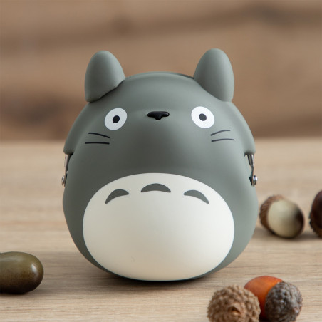 Accesorios - Monedero de silicona Totoro Gris - Mi vecino Totoro