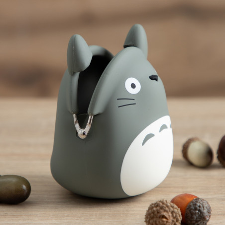 Accessories - Silicon Grey Purse Totoro - My Neighbor Totoro