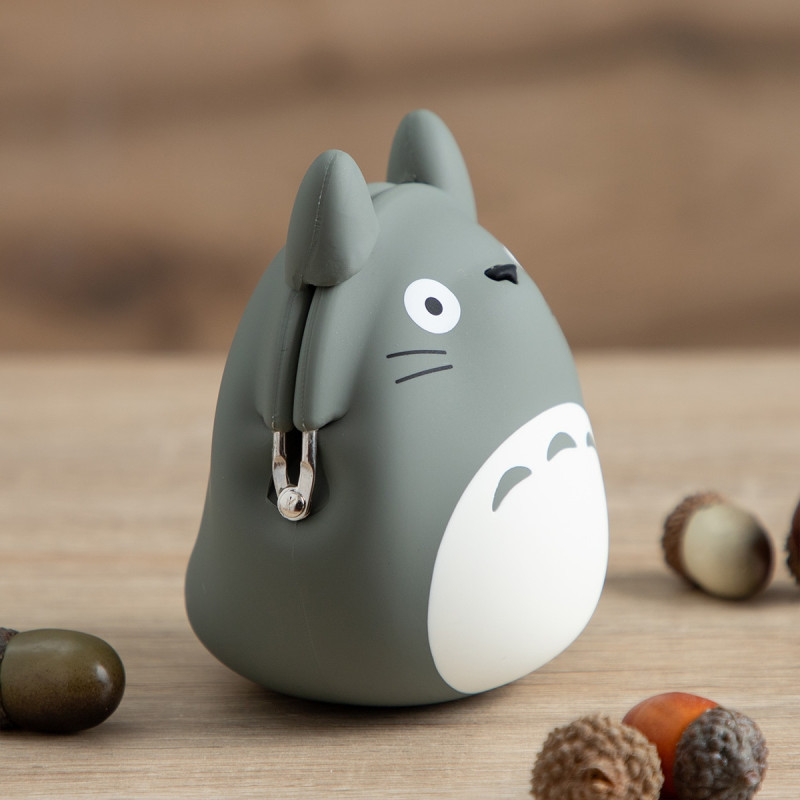 Accesorios - Monedero de silicona Totoro Gris - Mi vecino Totoro