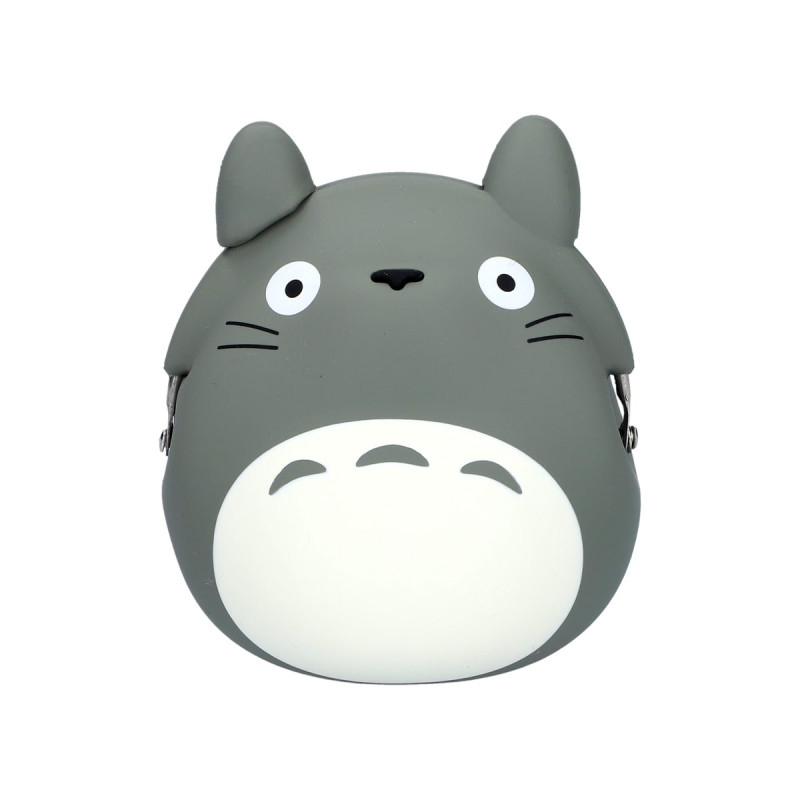 Accessories - Silicon Grey Purse Totoro - My Neighbor Totoro