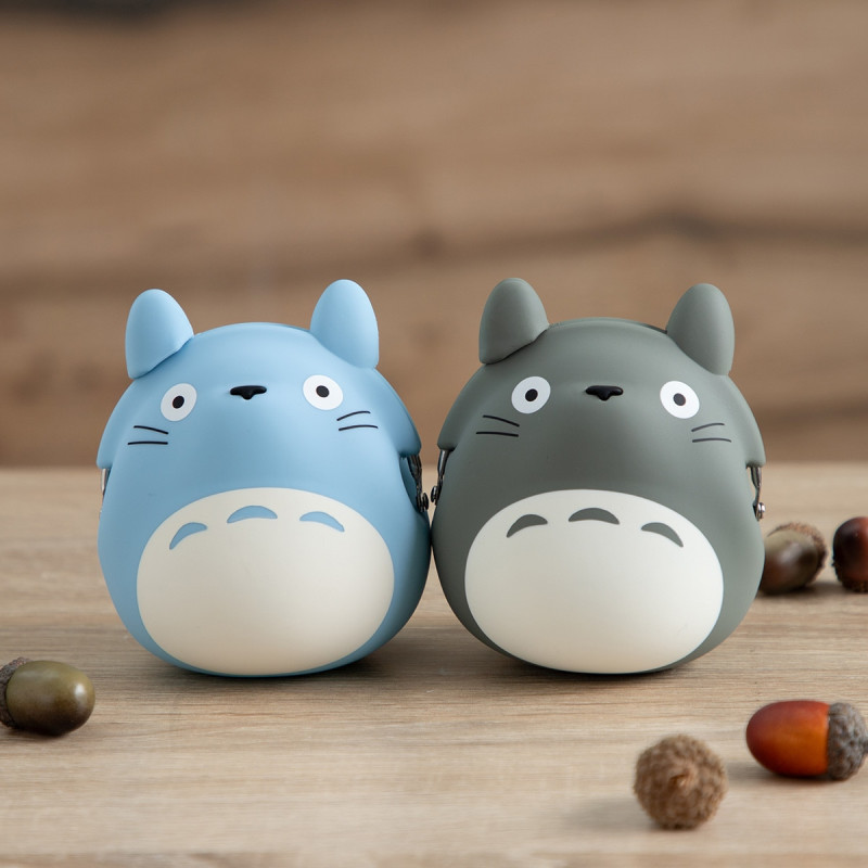 Accesorios - Monedero de silicona Totoro Gris - Mi vecino Totoro