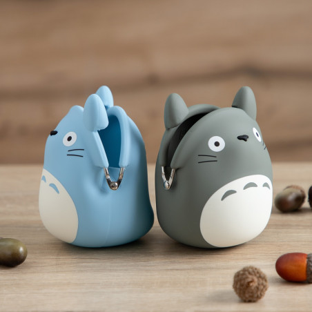 Accessories - Silicon Grey Purse Totoro - My Neighbor Totoro