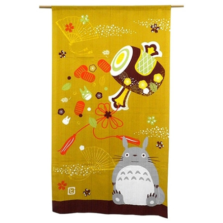 Cortinas - Cortinas Totoro y martillo de la suerte 85x150cm - Mi vecino Totoro