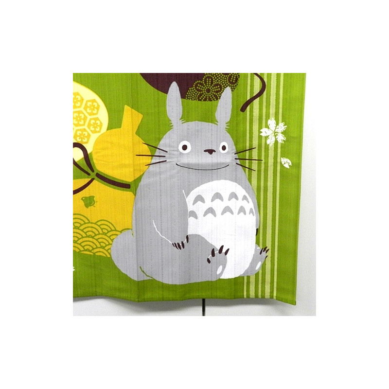 Cortinas - Cortinas Totoro y calabaza de la suerte 85x150cm - Mi vecino Totoro