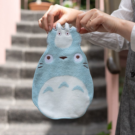 Household linen - Mini Towel Tororo Blue 20x28cm - My Neighbor Totoro