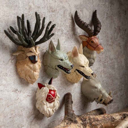 Figuras - Imán Misterio personaje 3D - La princesa Mononoke