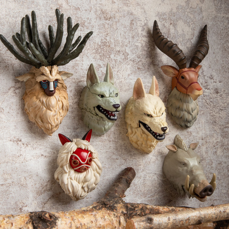 Figuras - Imán Misterio personaje 3D - La princesa Mononoke