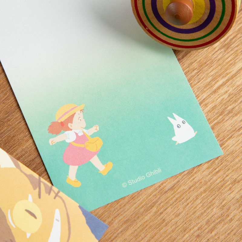 Postcards and Letter papers - 3 CatBus Enveloppe & Lettres Set - Mon Voisin Totoro