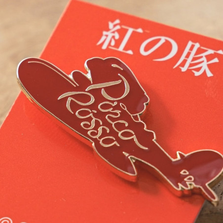 Pins - Red Pins Hydraplane - Porco Rosso