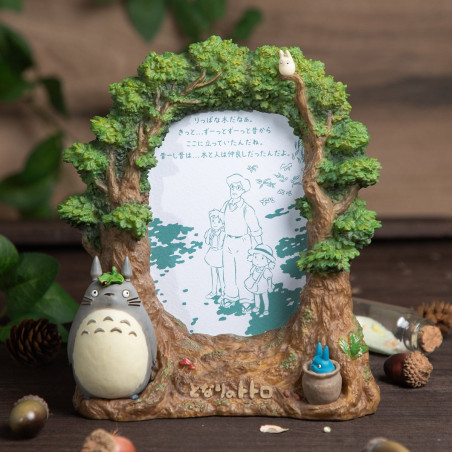 Decoraciones - Diorama cadre photo Forêt de Totoro - Mon Voisin Totoro