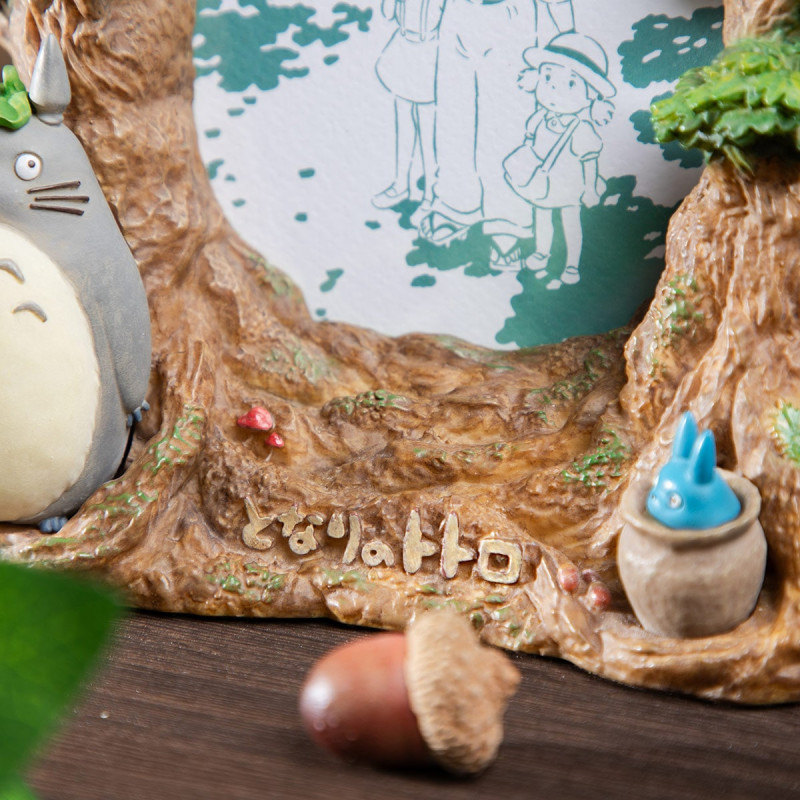 Decoraciones - Diorama cadre photo Forêt de Totoro - Mon Voisin Totoro