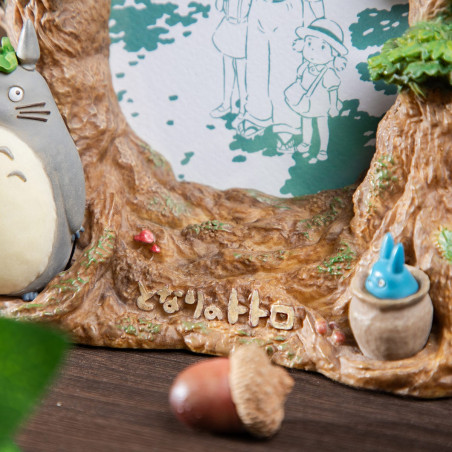 Decoraciones - Diorama cadre photo Forêt de Totoro - Mon Voisin Totoro