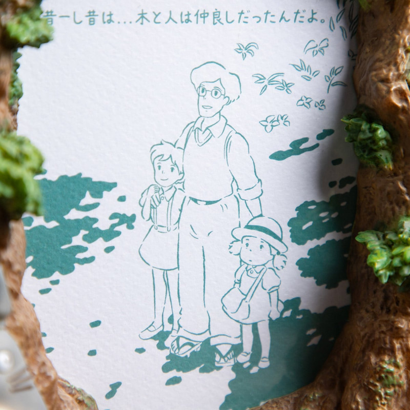 Decoraciones - Diorama cadre photo Forêt de Totoro - Mon Voisin Totoro
