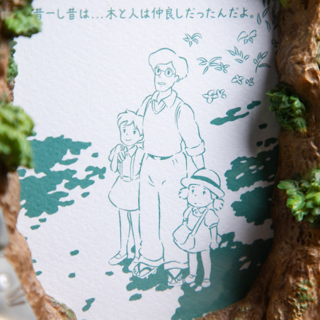 Décoration - Diorama cadre photo Forêt de Totoro - Mon Voisin Totoro
