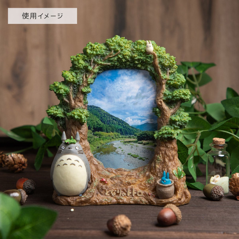 Décoration - Diorama cadre photo Forêt de Totoro - Mon Voisin Totoro