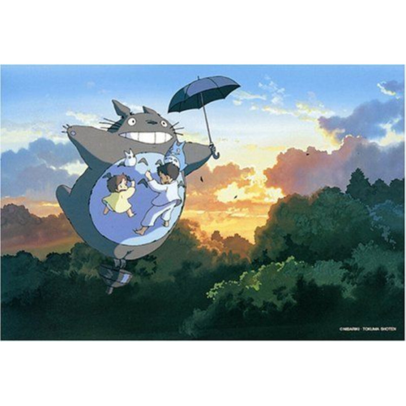 Rompecabezas - Puzzle 300P Totoro Volant - Mon Voisin Totoro