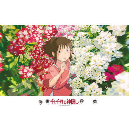 Rompecabezas - Puzzle 300P Parmi les fleurs - Le Voyage de Chihiro
