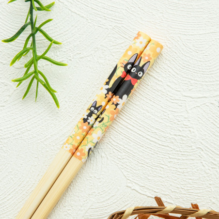 Palillos - Baguettes 21cm Jiji Fleurs - Kiki la petite sorcière