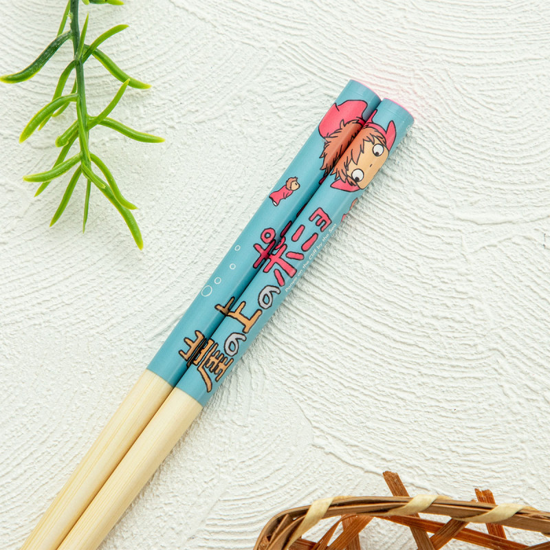 Chopsticks - Chopsticks 21cm Ponyo in the ocean - Ponyo on the Cliff