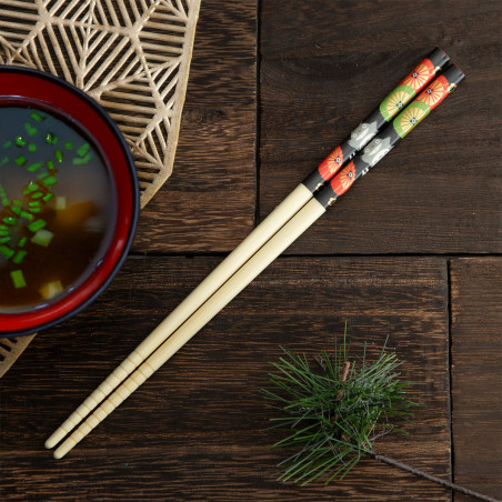 Palillos - Baguettes 21cm Totoro Ombrelle Japonaise - Mon Voisin Totoro