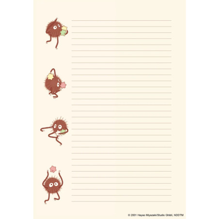Postcards and Letter papers - Stationery Set - Spirited Away