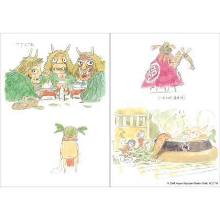 Notebooks and Notepads - Aburaya Flexi Journal - Spirited Away