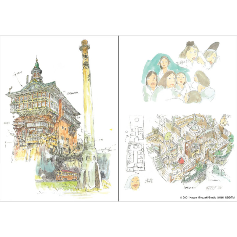 Notebooks and Notepads - Aburaya Flexi Journal - Spirited Away